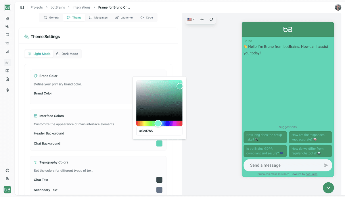Customization Options